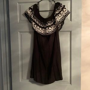 Off the shoulder dress